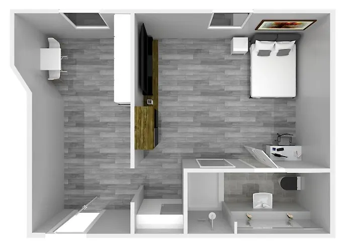 Downtown - Im Herzen Von & Komfortable Boxspringbetten أولم